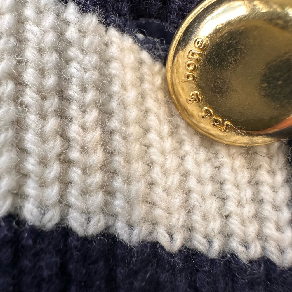 (New) Rag & Bone  Off- White Nancy Wool Cardigan - Picture 4 of 7